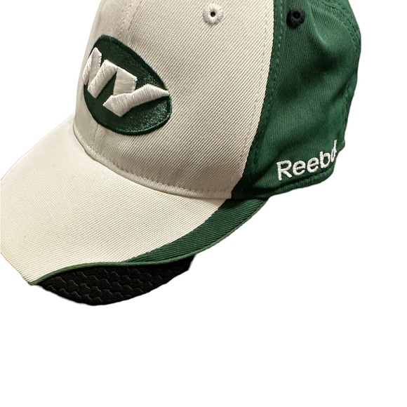 Vintage Reebok Mens Hat OSFM NFL NY Jets Onfield Football Ball Cap Size L/XL - Picture 6 of 7